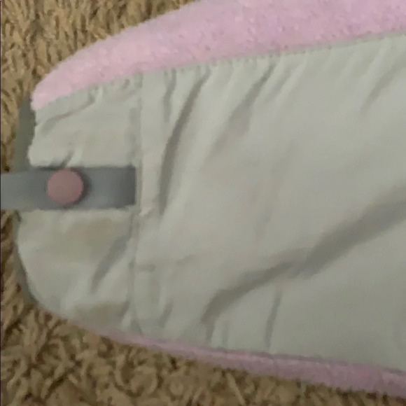 Lavender and Gray North Face Denali Fleece - Picture 7 of 8